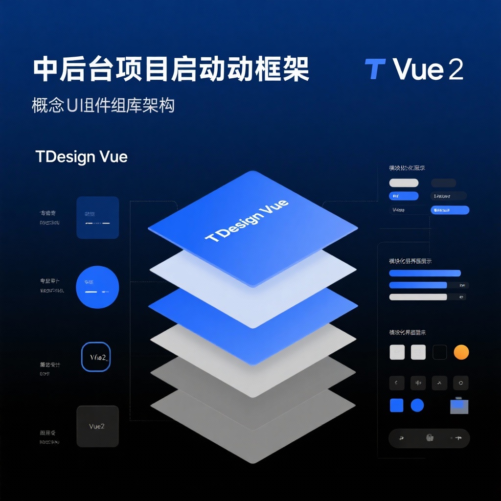 TDesign Vue UI Component-Based Project Starter Template